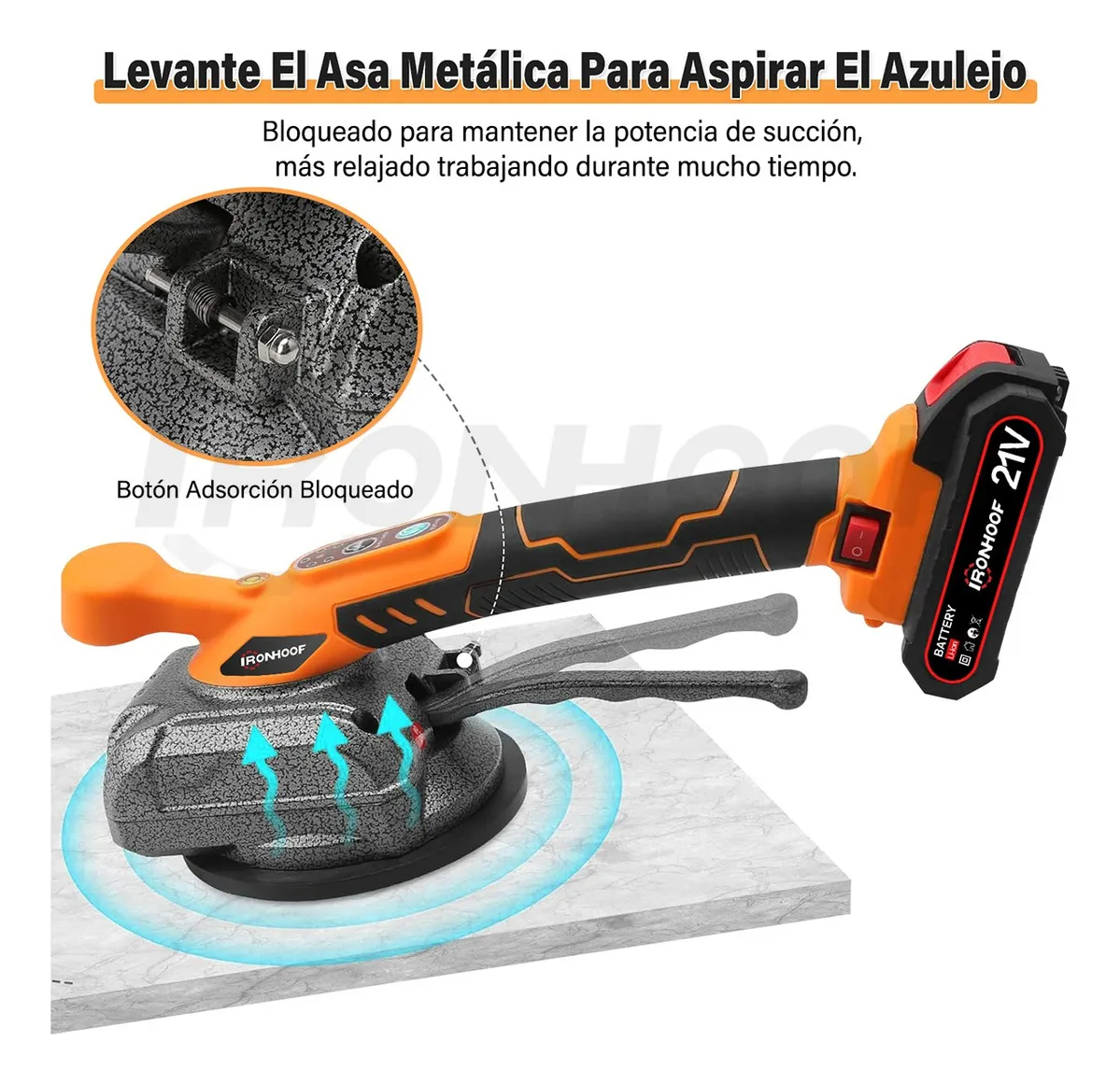 Miniatura 5 de vibrador de baldosas vibración loseta az